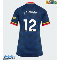 Arsenal Jurrien Timber #12 Bortedrakt Dame 2026-27 Kortermet